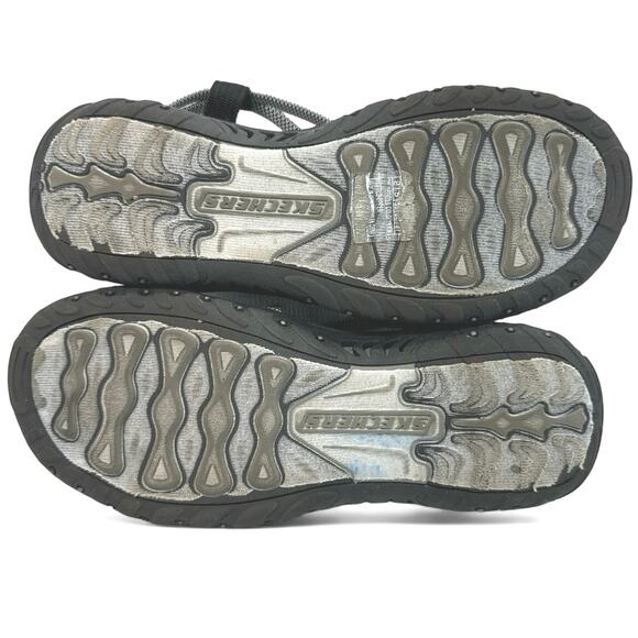 Skechers Gray Sandals women sz 8 - Picture 5 of 6